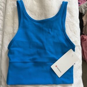 lululemon power pivot ribbed tank top